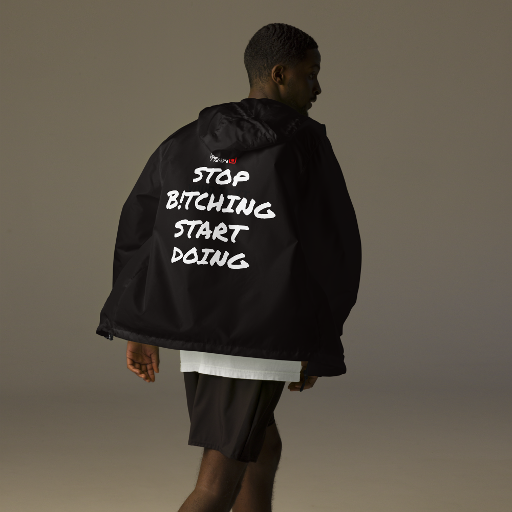 Unisex lightweight zip up windbreaker