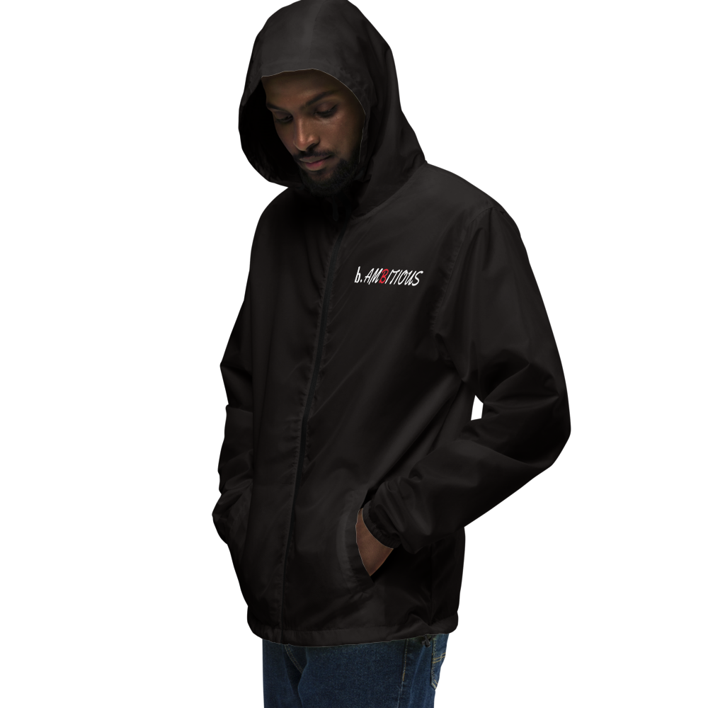 Unisex lightweight zip up windbreaker