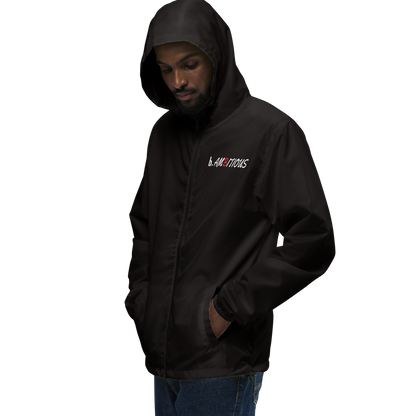 Unisex lightweight zip up windbreaker